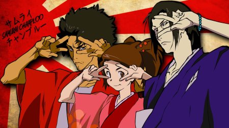 Самурай Чамплу аниме Samurai Champloo