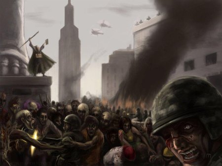 Солдаты против зомби игра