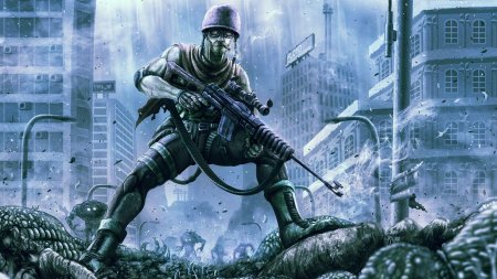 Биопанк солдат Art