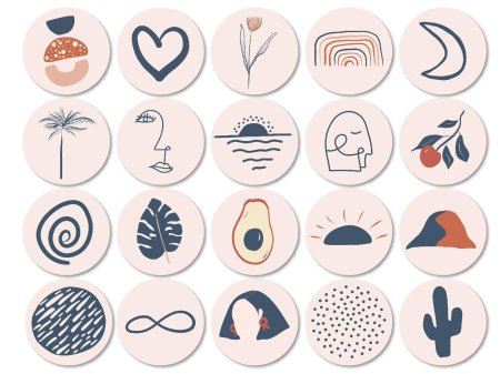 Значки для актуального