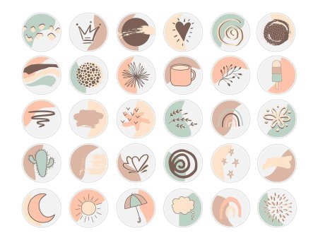 Значки для актуального