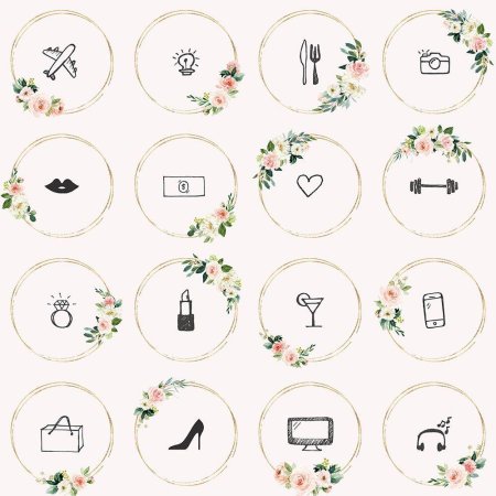 Набор иконок для актуального