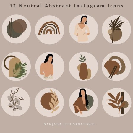 Иконки для актуального в Инстаграм