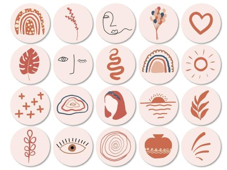 Иконки для хайлайтс в Инстаграм