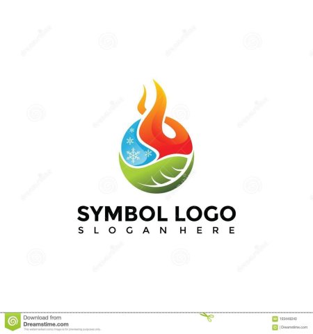 Огонь и вода логотип