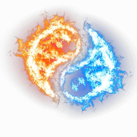 Стихия без фона