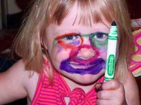 Накрашенные дети