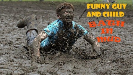 Ребенок испачкался в грязи