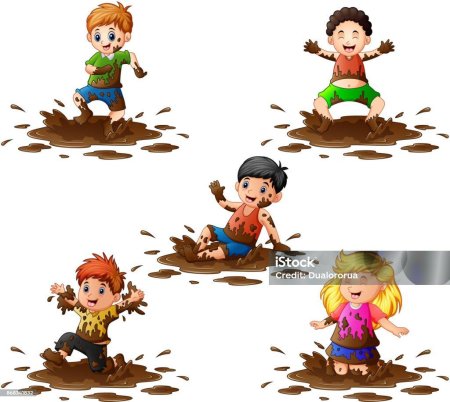 Грязные дети мультяшные