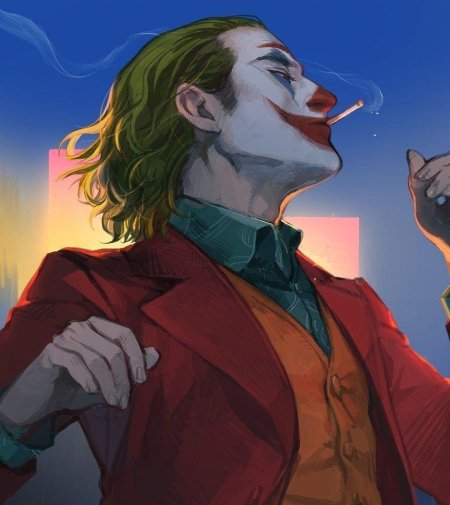 Джокер Хоакин Феникс аниме