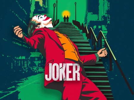 Хоакин Феникс Joker вектор