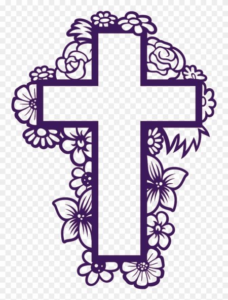 Крест рисунок