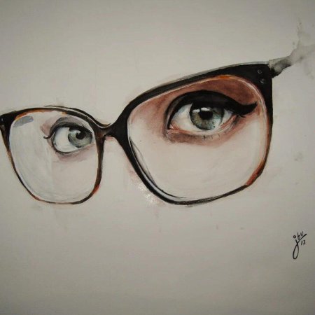 Глаза в очках