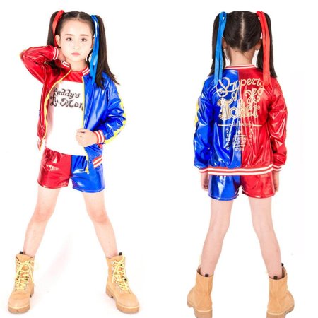 Костюм Харли Квинн для девочек 7 лет