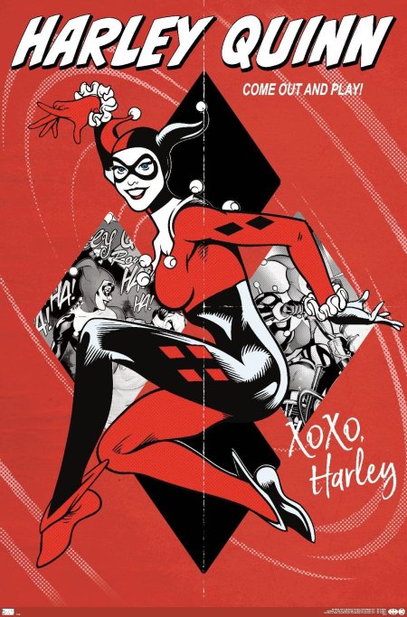 Харли Квинн Постер мультик