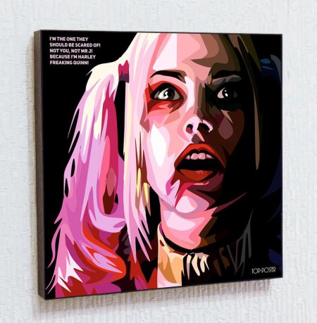 Харли Квинн картина на холсте
