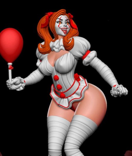 Clown girl