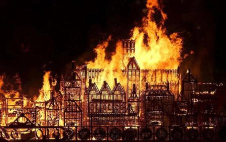 Великий пожар в Лондоне в 1666