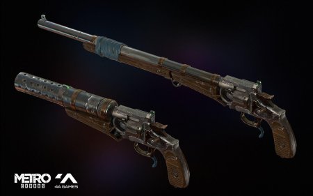 Оружие из метро 2033 револьвер