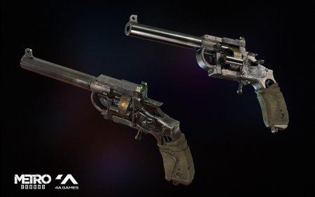 Метро 2033 оружие револьвер