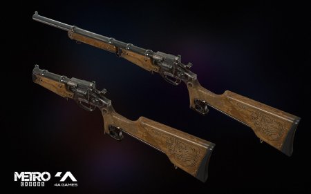 Оружие из метро 2033 револьвер