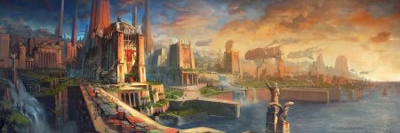 Древний город фэнтези