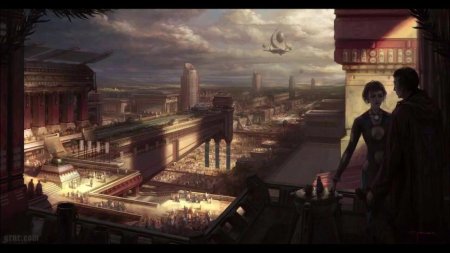 Римская Империя футуризм арт