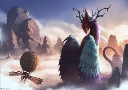 Фэнтези птицы