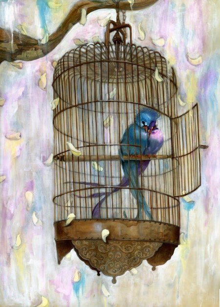 «Птица в клетке» Картье