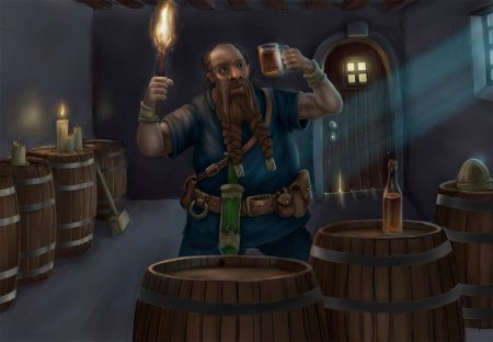 Дворф Пивовар Art