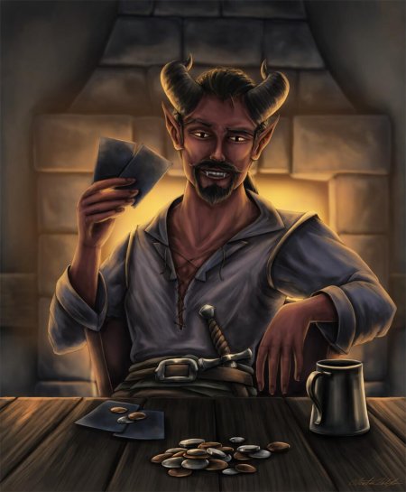 Тифлинг трактирщик