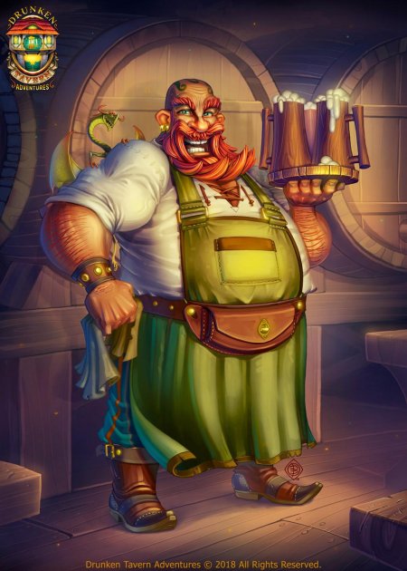 Дворф тавернщик