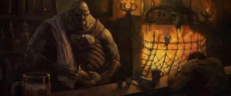 Трактирщик фэнтези арт бармен