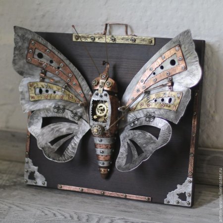 Стимпанк бабочка