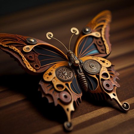 Steampunk insect