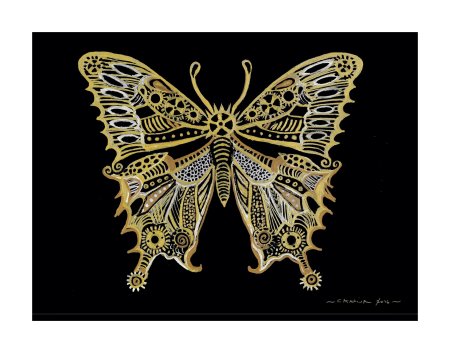 Стимпанк бабочка