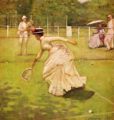 John Lavery Tennis