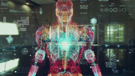 Тони Старк технологии голограмма