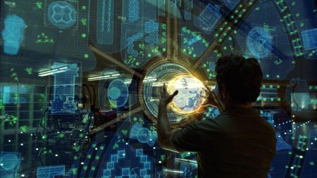 Тони Старк технологии голограмма