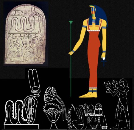 Меритсегер богиня Египта