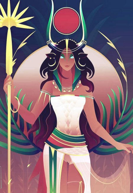 Богиня Хатор в древнем Египте