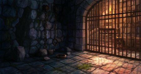 Подземелье с тюрьмой для ДНД