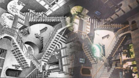 Мауриц корнелис эшер относительность