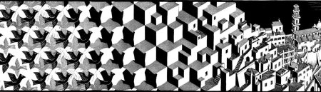 Морис Эшер метаморфозы