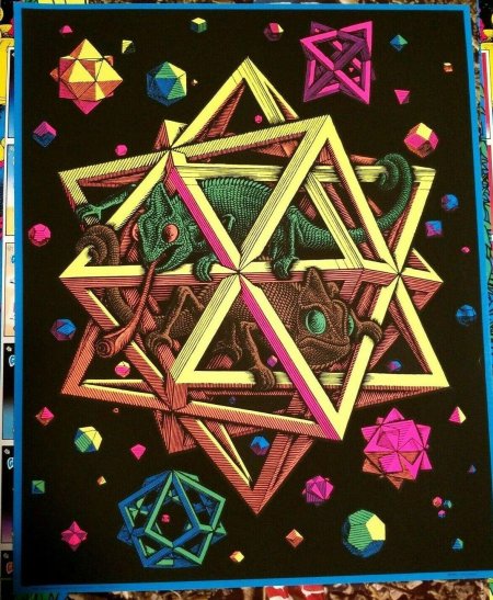 Мауриц Корнелис Эшер звёзды