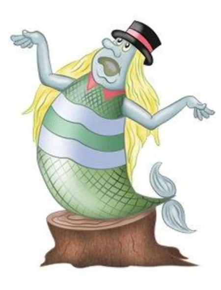 Водяной из мультфильма Летучий корабль