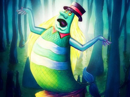 Водяной мультфильм Летучий