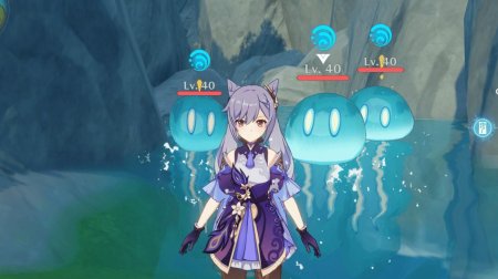 Крио СЛАЙМ Геншин Импакт