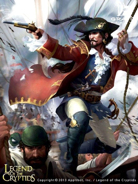 Даниэль Монбар пират арт