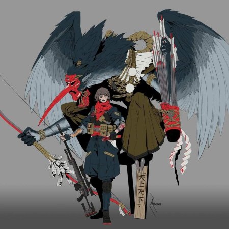 Демоны Тэнгу японские